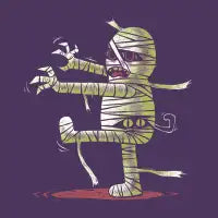 Hidden Cat Mummy - design