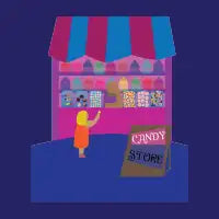 Candy Store - design