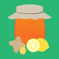 Lemon-ginger Kombucha - design