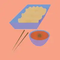 Pan Fried Dumplings - design