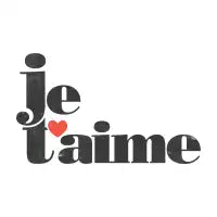 Je T'aime - design