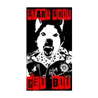 Start Shit, Get Bit Husky - design
