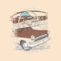 GAZ 21 Volga - design