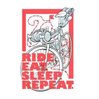 Ride.Eat.Sleep.Repeat. - design