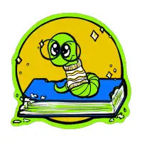 The Little Bookish Bookworm - design