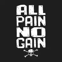 All Pain No Gain - design