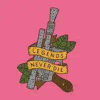 Legends Never Die - design