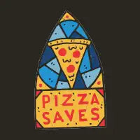 Pizza Saves T-Shirt - design