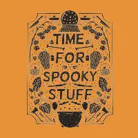 Time For Spooky Stuff (black) - design