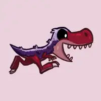 Prowling T-Rex - design