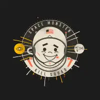 Space Monster Kill Squad - design