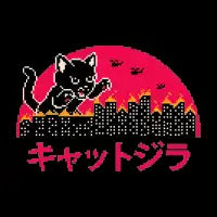 8-Bit Catzilla - design