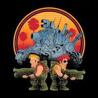 Heavy Machine Gun Sunset - design