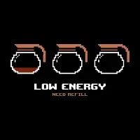 Low Energy Need Refill Coffee - design