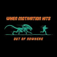 Motivation Hits Hard - design