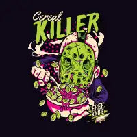 Funny Cereal Killer - design