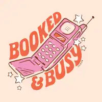 Booked & Busy - design