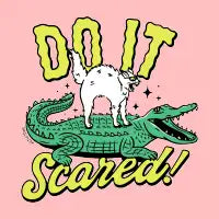Do It Scared - design