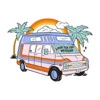 Livin' For The Weekend - design