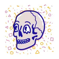 Party Skull - design