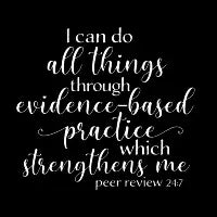 All Things Through Evidence-Based Practice - design