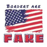 Borders are Fake - design