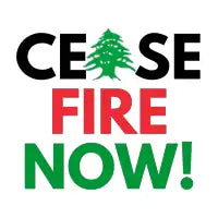 Cease Fire Now (light background) - design