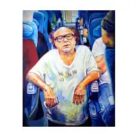 Frank On A Plane - design