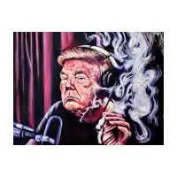 smoking donald T-Shirt - design
