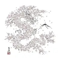 Blossom Dragon - design