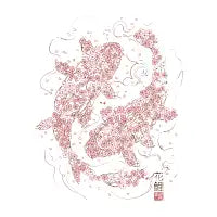 Blossom koi - design