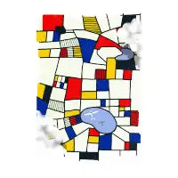 les champs de mondrian - design
