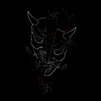 Japanese mask - design