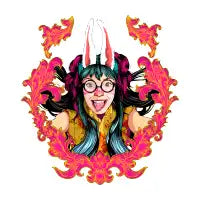 Happy bunny - design