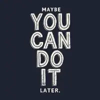 Maybe Later - design