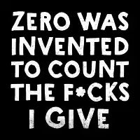 The Invention Of Zero T-Shirt - design