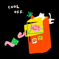 Cool off. - design