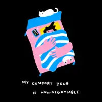 My comfort zone. - design