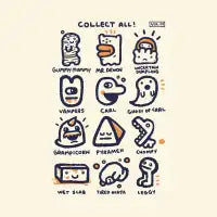 Collect All! vol. 1 - design