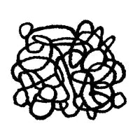 Scribble (black) - design