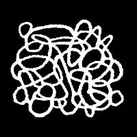 Scribble (white) - design