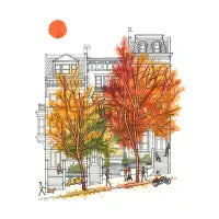 Autumn Cityscape - design