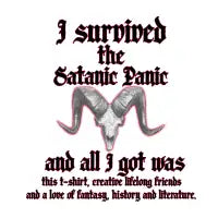 I survived the Satanic Panic... - design