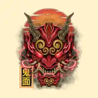 Oni mask - design