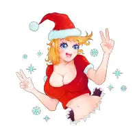 Santa girl - design