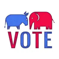 United States presidential election 2024. Vote! - design