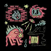 Angry Cat - design