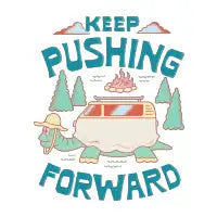Keep Pushing - design