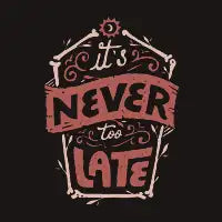 Never Late - design