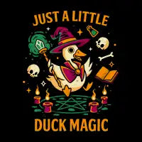 A Little Duck Magic - Dark Wizard - design